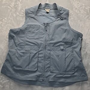 Duluth Trading Dirt Work Vest Men 2XL Gardening Fishing Tactical Utility Ripstop